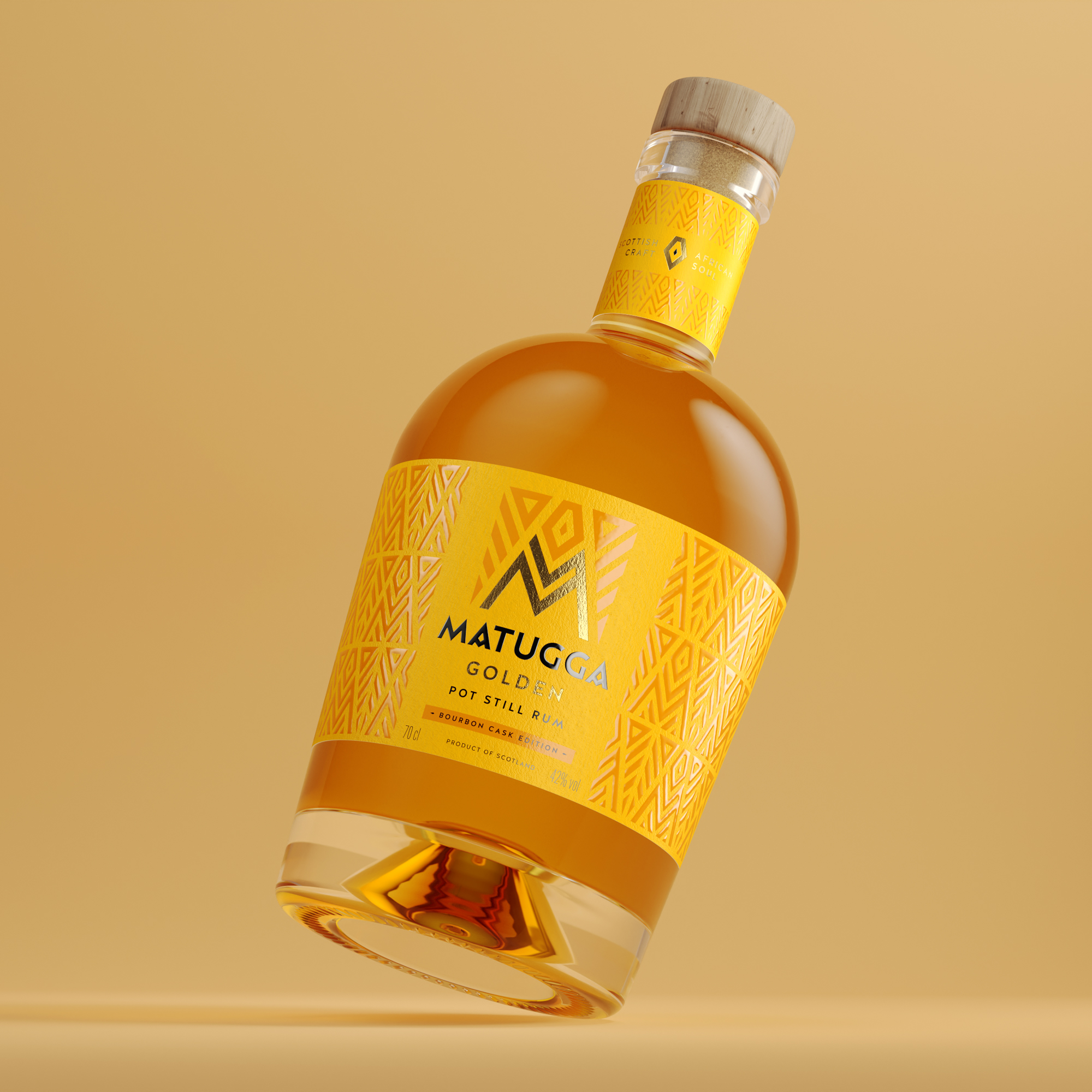 充滿活力的朗姆酒包裝瓶設(shè)計(jì)欣賞(圖1)