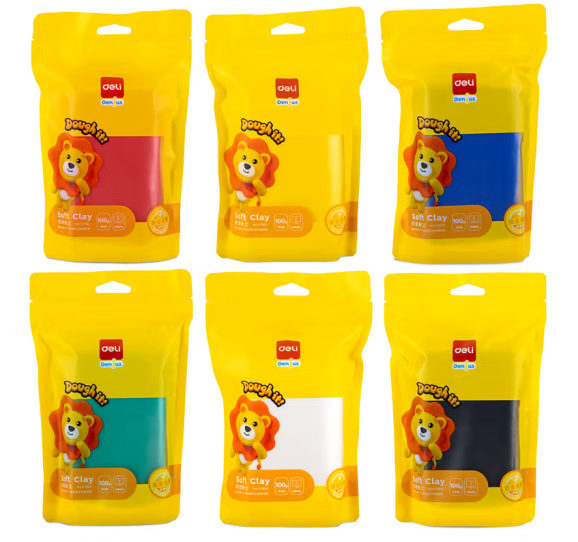 超輕粘土6色大包裝補(bǔ)充裝包裝袋設(shè)計(jì)欣賞(圖1) 超輕粘土6色大包裝補(bǔ)充裝包裝袋設(shè)計(jì)欣賞(圖1)