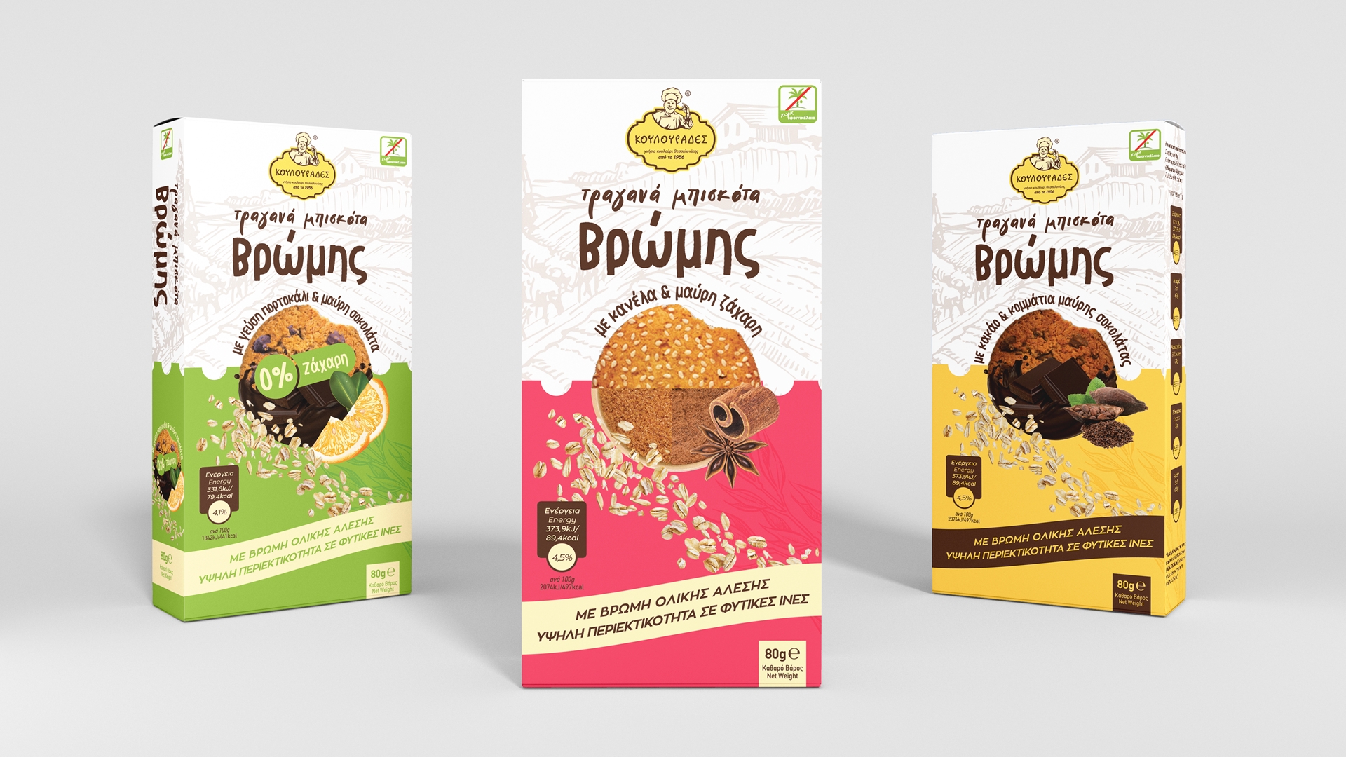 燕麥餅干包裝盒設計升級(圖1)