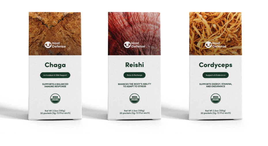 蘑菇補充劑品牌包裝設計作品欣賞(圖1)