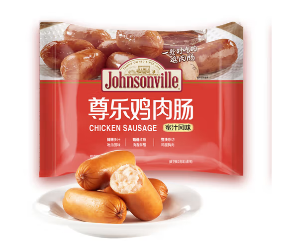 蜜汁風味雞肉腸包裝設計欣賞(圖1) 蜜汁風味雞肉腸包裝設計欣賞(圖1)