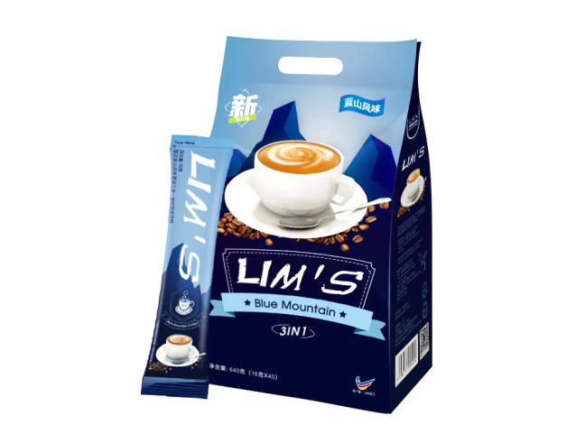速溶三合一咖啡包裝設計要求(圖1) 速溶三合一咖啡包裝設計要求(圖1)