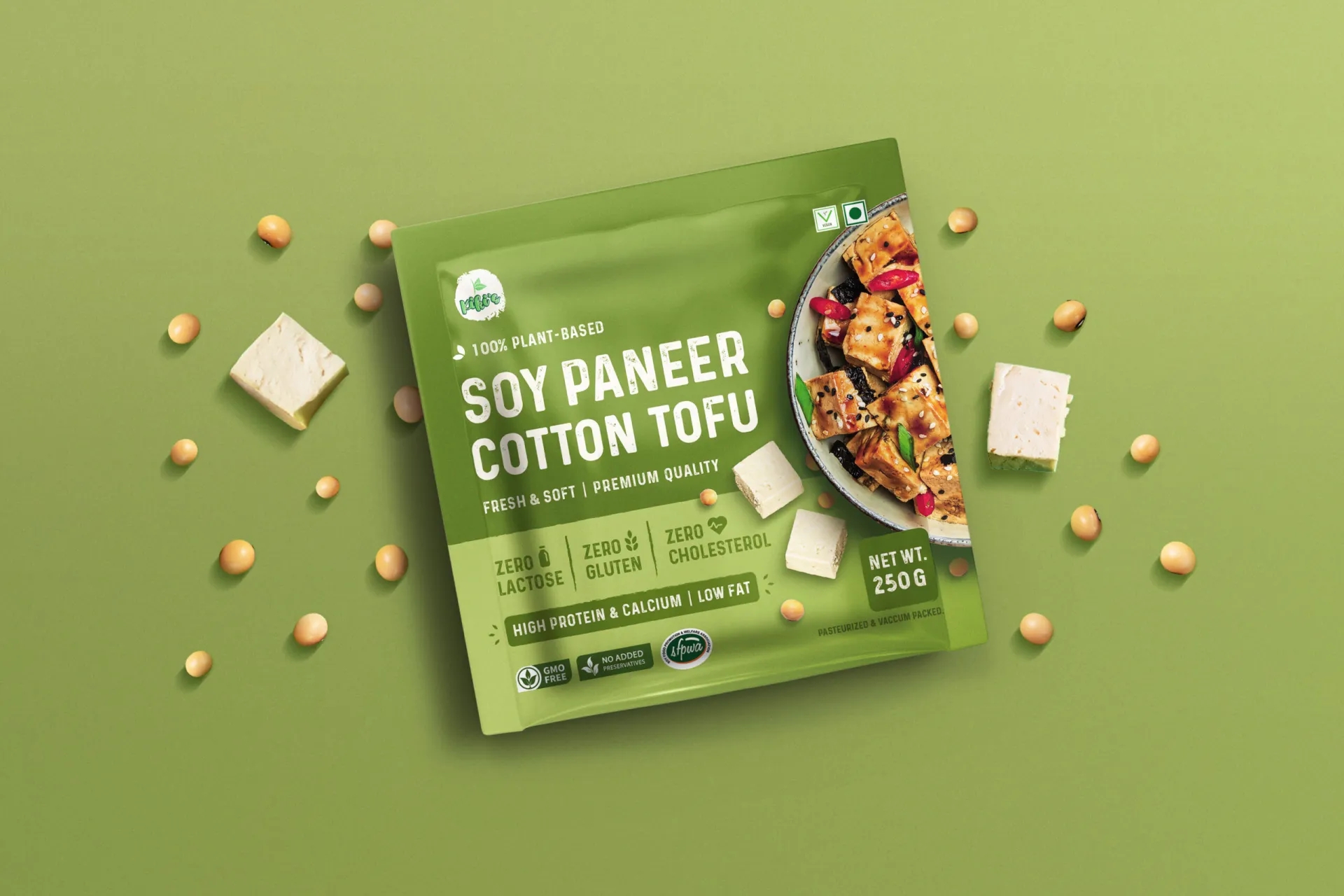 清新的豆腐包裝如何設計(圖1) 清新的豆腐包裝如何設計(圖1)