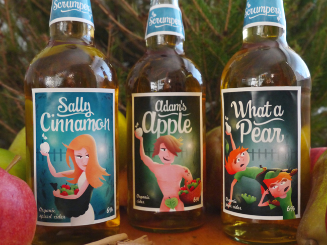 蘋果酒盒包裝設計(圖1)