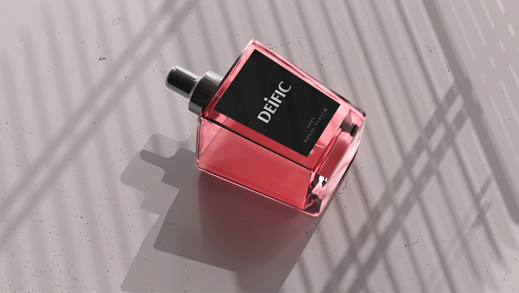 玻璃瓶絲網印香水包裝設計(圖3)