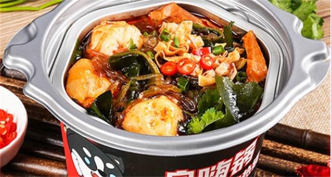 自嗨鍋品牌logo與食品包裝設計欣賞(圖4)