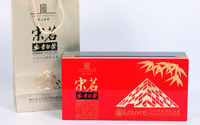 宋茗白茶 宋茗食品包裝設計欣賞(圖2)