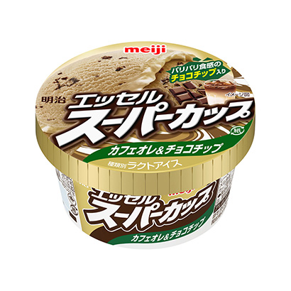 包裝設計公司推薦明治埃塞爾超級杯牛奶咖啡巧克力碎片明治冰淇淋類包裝設計(圖1)