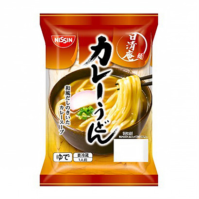 日清庵咖喱烏冬面日清食品保鮮面類(lèi)包裝設(shè)計(jì)(圖1)