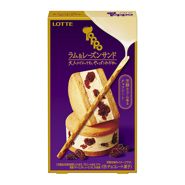  topo 朗姆酒&amp;葡萄干三明治包裝設計欣賞(圖1)