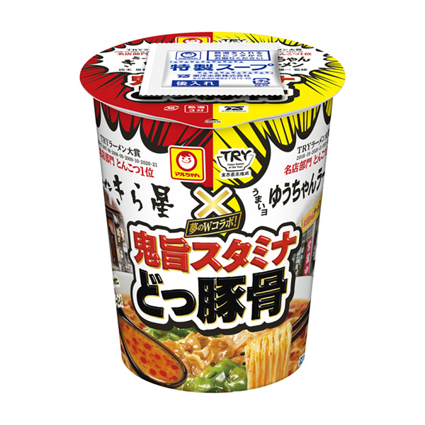 小丸閃亮星×小優鬼旨耐力大豬骨東洋水產包裝設計(圖1)