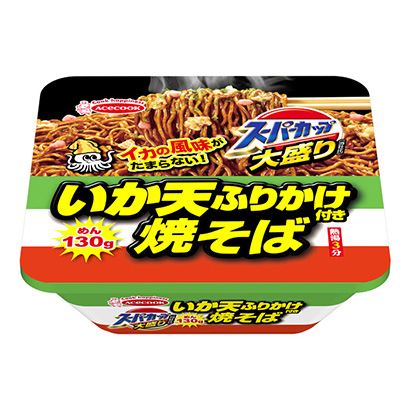 超級杯大份西瓜天婦羅炒面王牌廚師面類包裝設(shè)計(圖1)