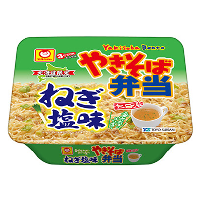 麻辣炒面便當蔥咸味東洋水產(chǎn)面類包裝設計(圖1)