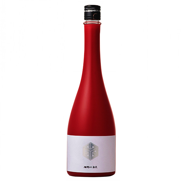 楯野川無我紅瓶純米大吟釀包裝設計欣賞(圖1)