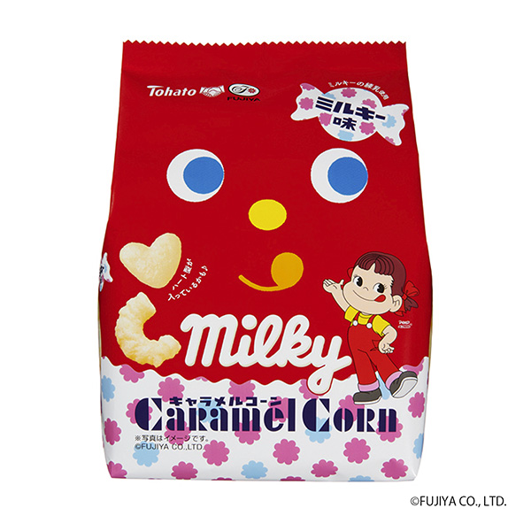 焦糖玉米牛奶味包裝設計欣賞(圖1)