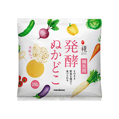 加糧發酵米糠補充用馬爾科咸菜咸煮包裝設計(圖1)