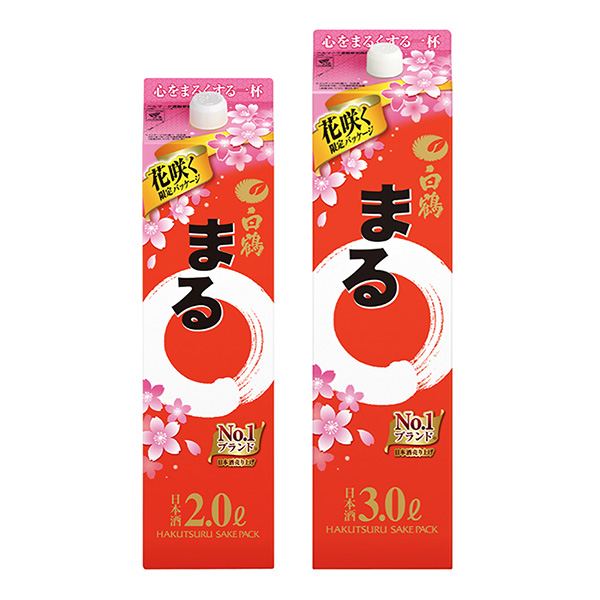 白鶴鮭魚包圓開花限定包裝包裝設計欣賞(圖1)