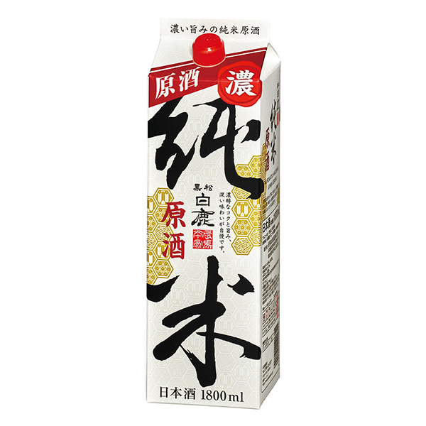 黑松白鹿純米原酒辰馬本家釀酒食品飲料包裝設計(圖1)
