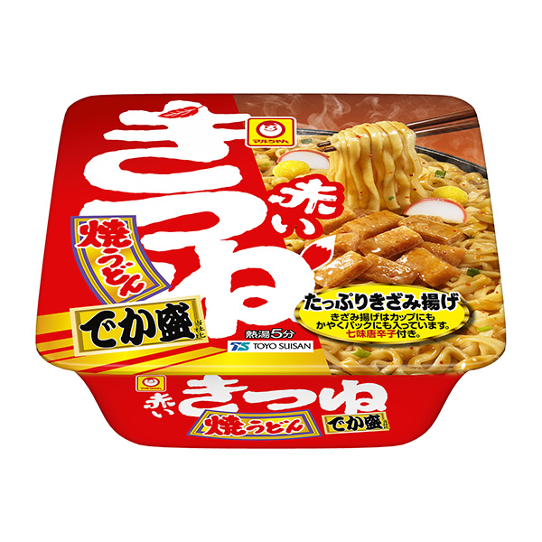 食品飲料包裝設計的紅狐貍烏冬面(圖1)