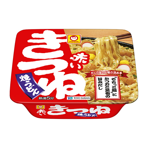 馬爾醬紅狐貍烏冬面東洋水產(chǎn)食品飲料包裝設計(圖1)