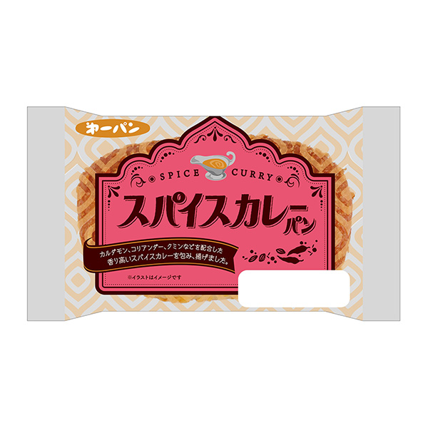 香料咖喱面包第一屋制面包食品飲料包裝設計(圖1)