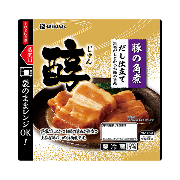 醇香紅燒肉伊藤火腿食品飲料包裝設計(圖1)