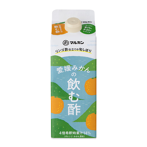 蘋果醋釀造的時令鮮菜愛媛橘子馬爾康醋食品飲料包裝設計(圖1)