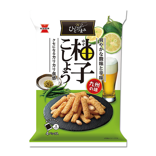 一撮柚子醬巖冢制菓食品飲料包裝設計(圖1)