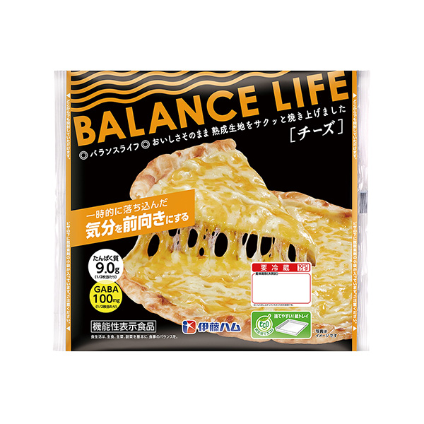 平衡生活奶酪披薩伊藤火腿食品飲料包裝設計(圖1)