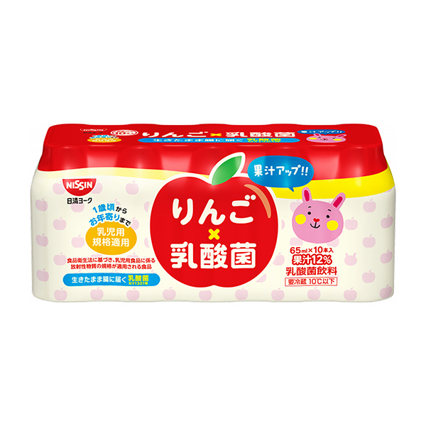 蘋果乳酸菌日清約克年月日發售(圖1)