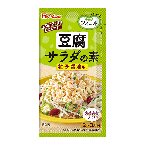 索奈腐沙拉的素菜柚醬油味溫室食品食品飲料包裝設(shè)計(jì)(圖1)