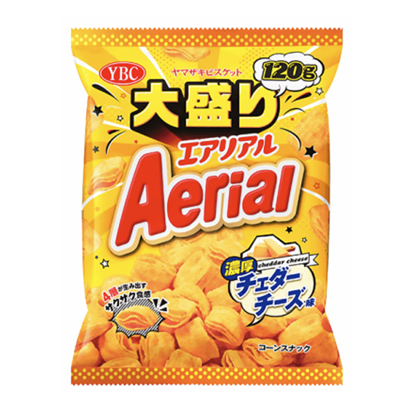 真實濃厚切達(dá)奶酪味大份山崎餅干食品飲料包裝設(shè)計(圖1)