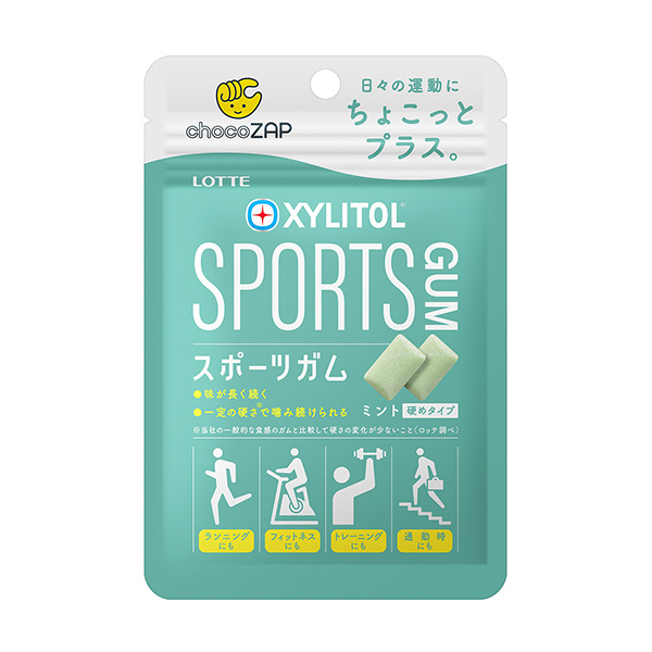包裝設計欣賞木糖醇運動口香糖＜薄荷＞ (樂天) 2024年7月9日發售(圖1)