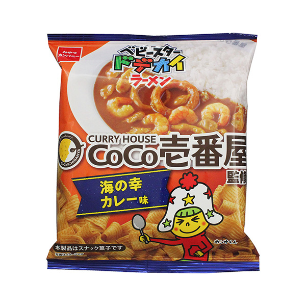 包裝設(shè)計欣賞嬰兒蛋糕卷＜ CoCo壹號屋監(jiān)修海之幸咖喱味＞ (零食公司) 2024年5月13日發(fā)售(圖1)