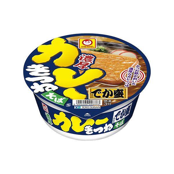 包裝設計欣賞馬爾醬濃厚咖喱狐貍蕎麥面加盛(東洋水產) (圖1)