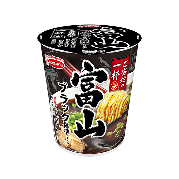 包裝設計欣賞當地一杯＜富山黑醬油拉面＞ (王牌廚師) (圖1)