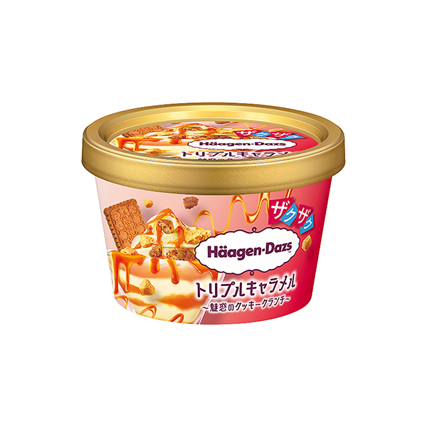 包裝設(shè)計欣賞哈根達斯＜三奶糖魅惑的曲奇餅＞ (哈根達斯日本) (圖1)
