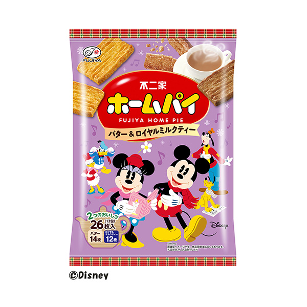 包裝設(shè)計欣賞家庭餡餅＜黃油&皇家奶茶＞ (不二家) (圖1)