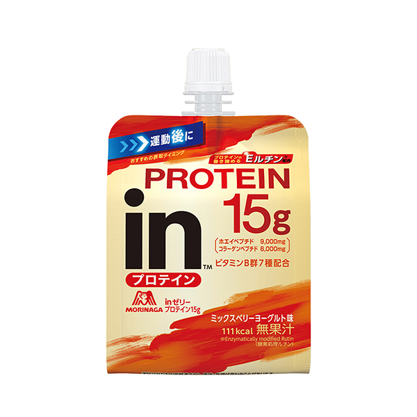 包裝設(shè)計(jì)欣賞in果凍＜蛋白質(zhì)15g ＞ (森永制果) (圖1)