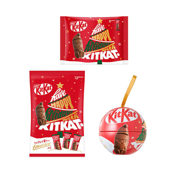 包裝設計欣賞工具包切割＜假日圣誕老人＞ (雀巢日本) (圖1)