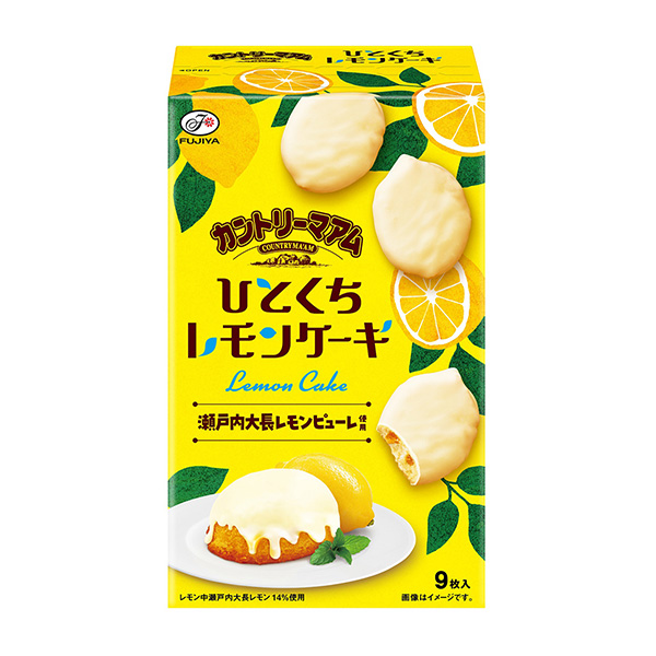 包裝設計欣賞鄉村音樂＜一口檸檬蛋糕＞ (不二家) (圖1)