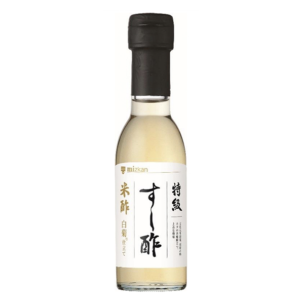 包裝設計欣賞特級壽司醋＜米醋白菊釀造＞ ( Mizkan ) (圖1)