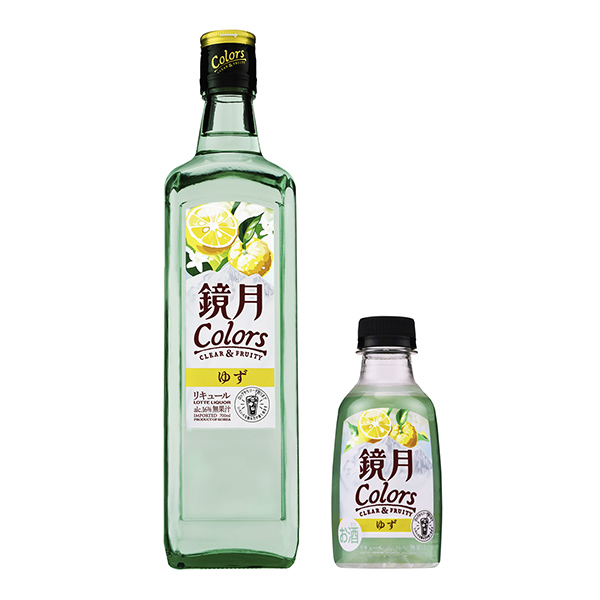 包裝設(shè)計欣賞鏡月Colors ＜柚子＞ (三得利) (圖1)