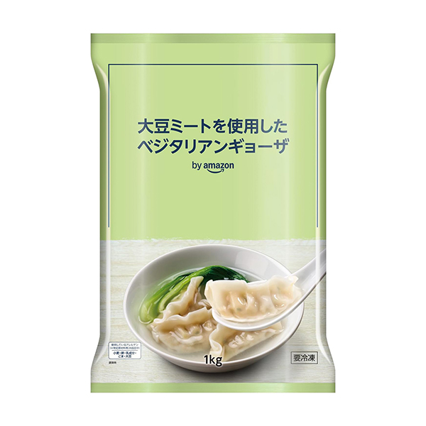 包裝設計欣賞使用大豆肉的素食餃子(味精冷凍食品) (圖1)