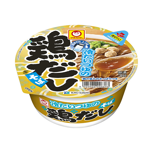 包裝設計欣賞馬爾先生冷湯汁的雞肉蕎麥面(東洋水產) (圖1)