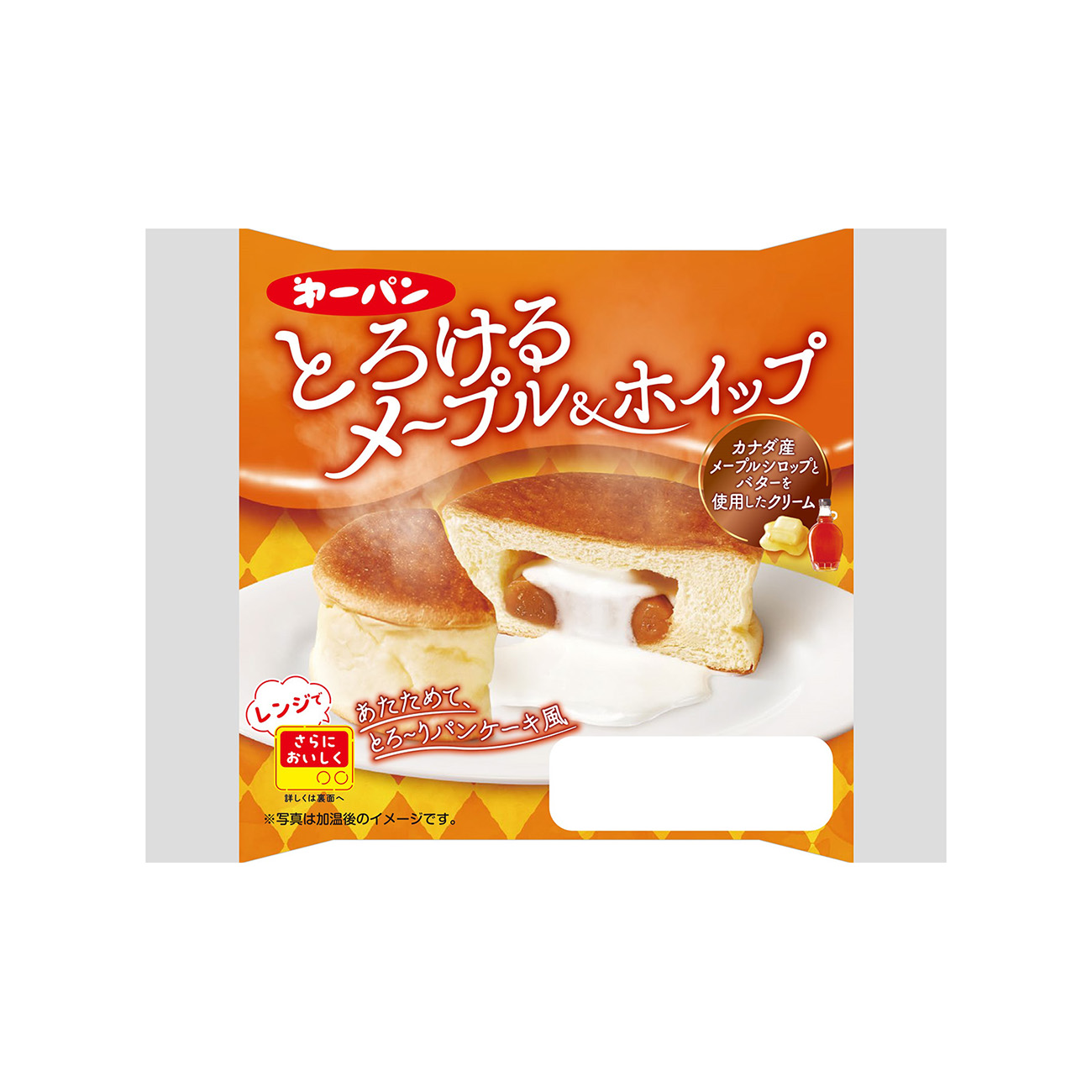 包裝設(shè)計(jì)欣賞融化的楓糖和攪打(第一屋制面包) (圖1)