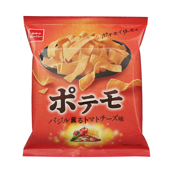 包裝設計欣賞土豆＜羅勒香味的西紅柿奶酪味＞ (零食公司) (圖1)