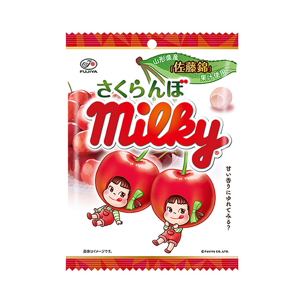 包裝設計欣賞櫻桃奶昔(佐藤錦) (不二家) (圖1)