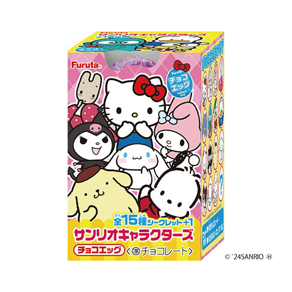 包裝設計欣賞巧克力蛋＜三麗鷗卡通人物＞ (鄰苯二甲酸糖果) (圖1)